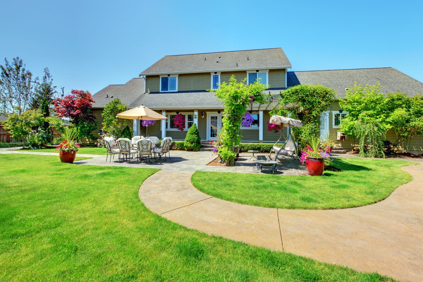 Magnolia, Montgomery County, The Woodlands, TX. Landscaping Insurance